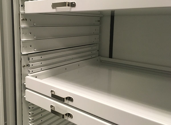 920 preservation cabinet flexible shelves
