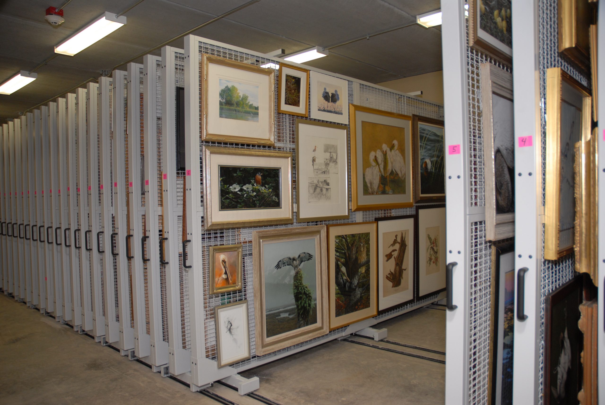 Art Storage Furniture for storing fine art, and art supplies, by
