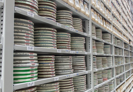archival film storage shelving