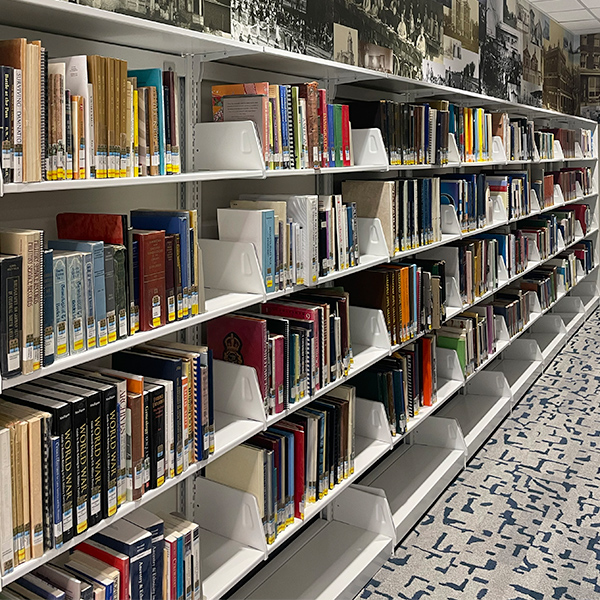 cantilever library book shelving