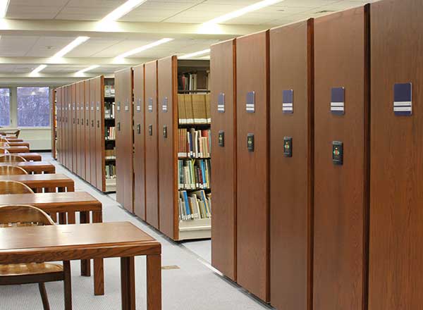 expand library space shelving