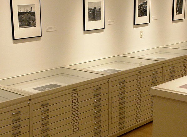 flat file museum cabinet