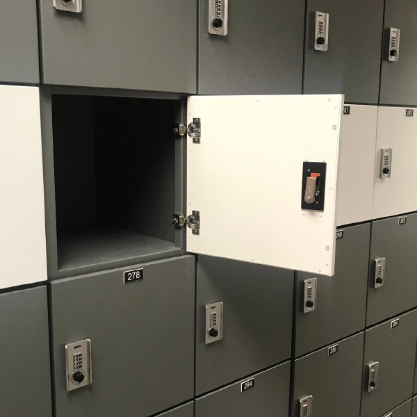 hospital personal storage cubby locker
