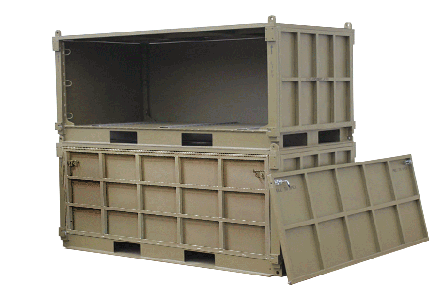 spacesaver rapid readiness box militray deployment storage