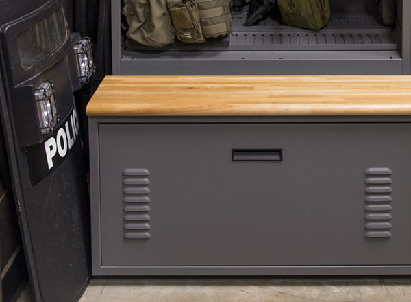 swat locker gear storage