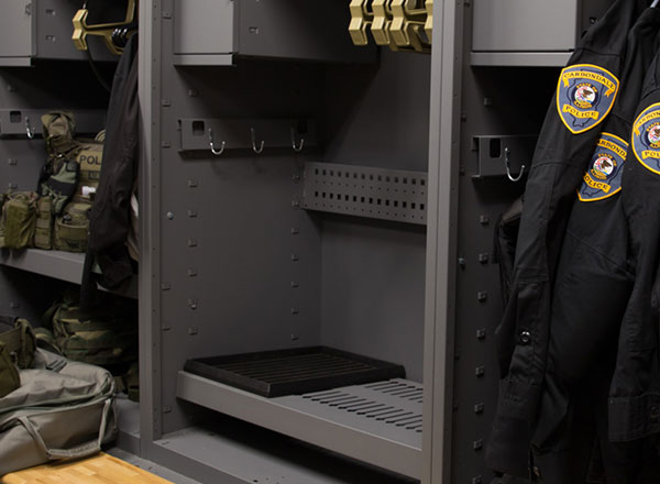 tactical gear storage secure weapon support