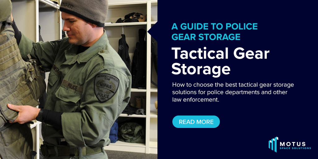 Tactical Gear Storage for Law Enforcement
