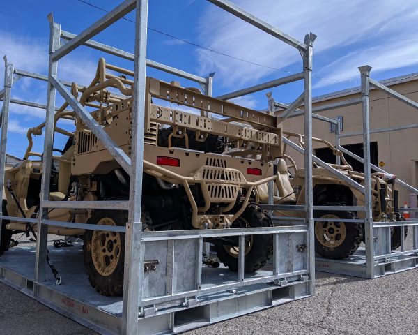 KRM-V7S-F KR Multicase plateaux pour transporter les véhicules de troupes et de 
